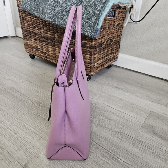 EUC Kate Spade Eva Medium Top Satchel Pink Mauve - Picture 3 of 14